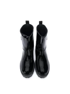 Børn Moncler Enfant TEEN Lakerede Slip-on Støvler -Stella MC Butik 15729267 28710236 1000