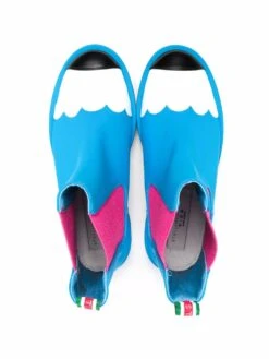 Børn Stella McCartney Kids Pencil Støvler Med Logobånd -Stella MC Butik 16487214 33438598 1000