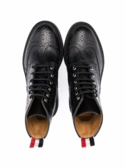 Børn Thom Browne Kids Støvler Med Brogue-detalje Og Snøre -Stella MC Butik 16985052 35047583 1000