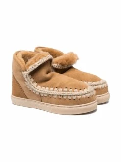 Børn Mou Kids TEEN Støvler Med Kastesting-detalje