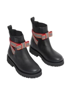 Børn Burberry Kids Chelsea Støvler Med Icon-striber -Stella MC Butik 18621363 40869895 1000