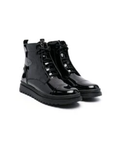 Børn Geox Kids Gillyjaw Støvler Med Høj Glans