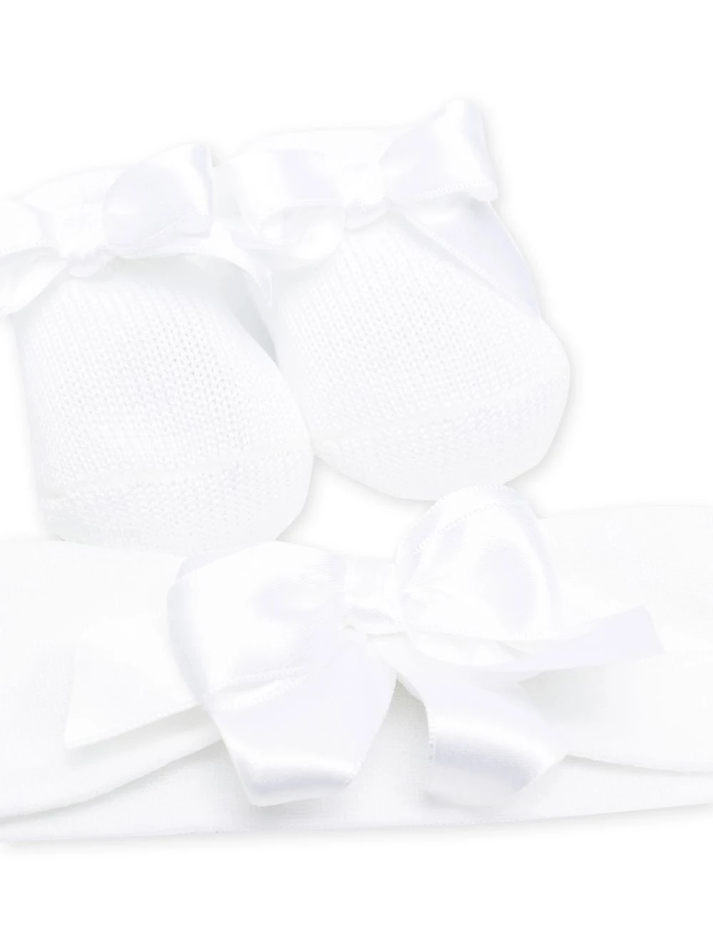 Børn La Perla Kids Støvler Og Hårbånd Med Sløjfedetalje 2 Børn La Perla Kids Støvler Og Hårbånd Med Sløjfedetalje - Billede 2