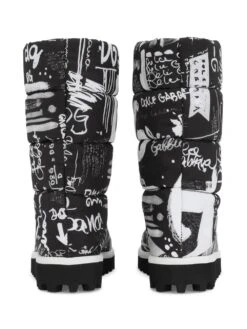Børn Dolce & Gabbana Kids Støvler Med Graffiti-tryk -Stella MC Butik 18665631 40496117 1000