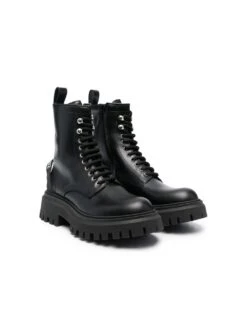 Børn Dsquared2 Kids Kraftige Støvler Med Snøre