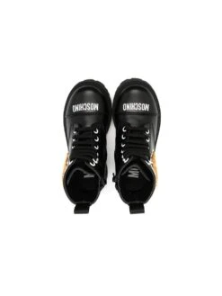 Børn Moschino Kids Støvler Med Snøre Og Bamsemærke -Stella MC Butik 18828741 40903025 1000