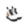 Børn Moschino Kids Støvler Med Snøre Og Bamsemotiv