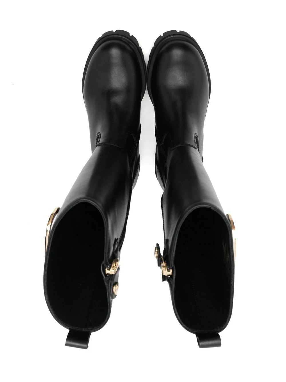 Børn TWINSET Kids Høje Støvler Med Logoplade 3 Børn TWINSET Kids Høje Støvler Med Logoplade - Billede 3