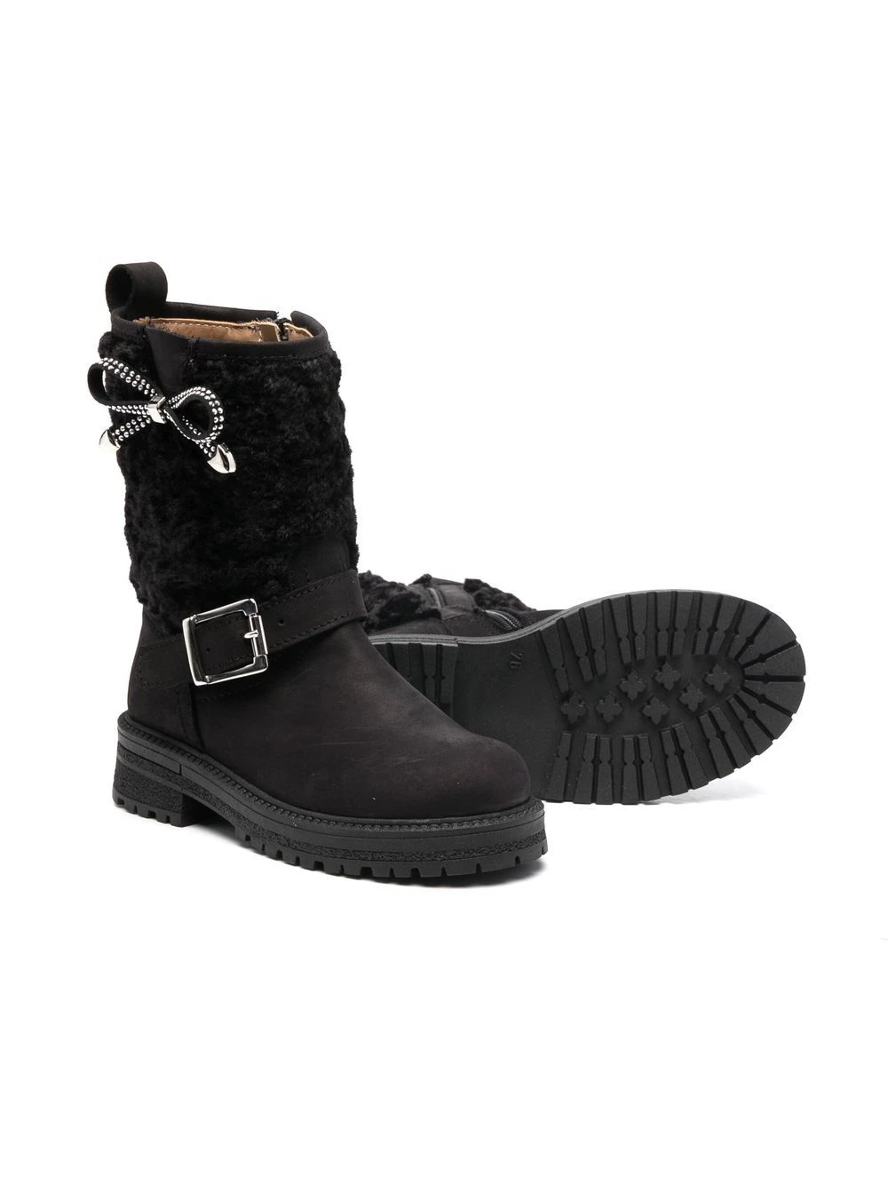 Børn Monnalisa Støvler I Ruskind Med Sløjfedetalje 2 Børn Monnalisa Støvler I Ruskind Med Sløjfedetalje - Billede 2