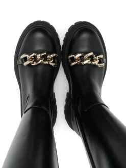 Børn Nº21 Kids Høje Støvler Med Kædeudsmykning 5 Børn Nº21 Kids Høje Støvler Med Kædeudsmykning -Stella MC Butik 18979314 41317119 1000