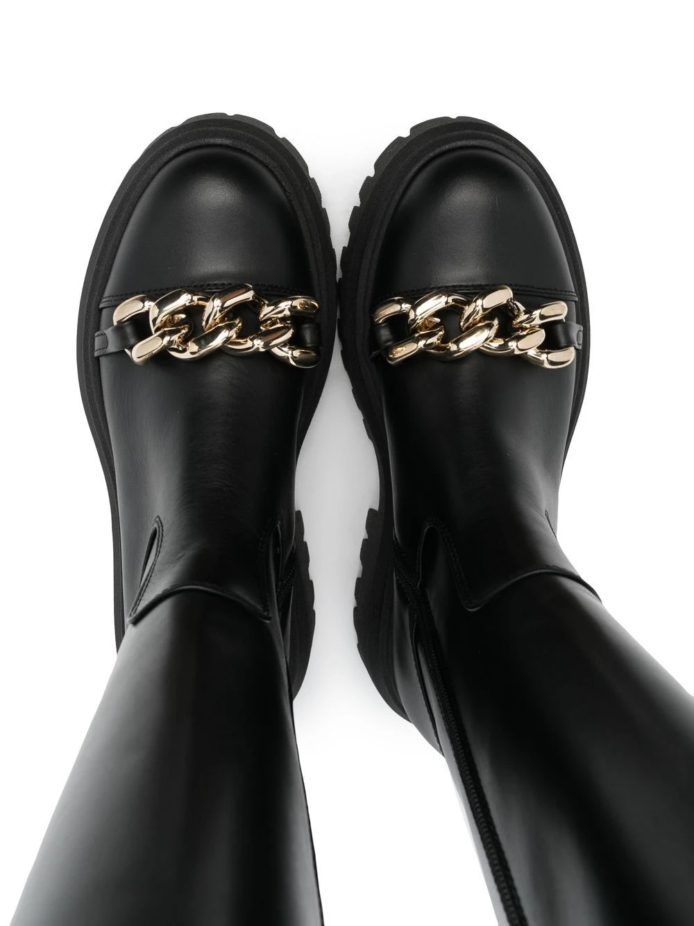 Børn Nº21 Kids Høje Støvler Med Kædeudsmykning 3 Børn Nº21 Kids Høje Støvler Med Kædeudsmykning - Billede 3