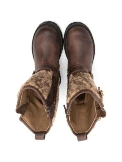 Børn Monnalisa Støvler I Læder Med Spænde Og Sløjfedetalje -Stella MC Butik 19021457 41539563 1000