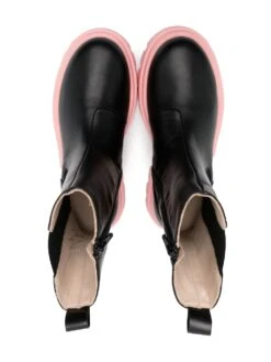 Børn Florens Tofarvede Chelsea-støvler I Læder -Stella MC Butik 19091554 41716389 1000