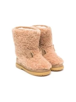 Børn Donsje Støvler I Lammeskind Med Dyneøre