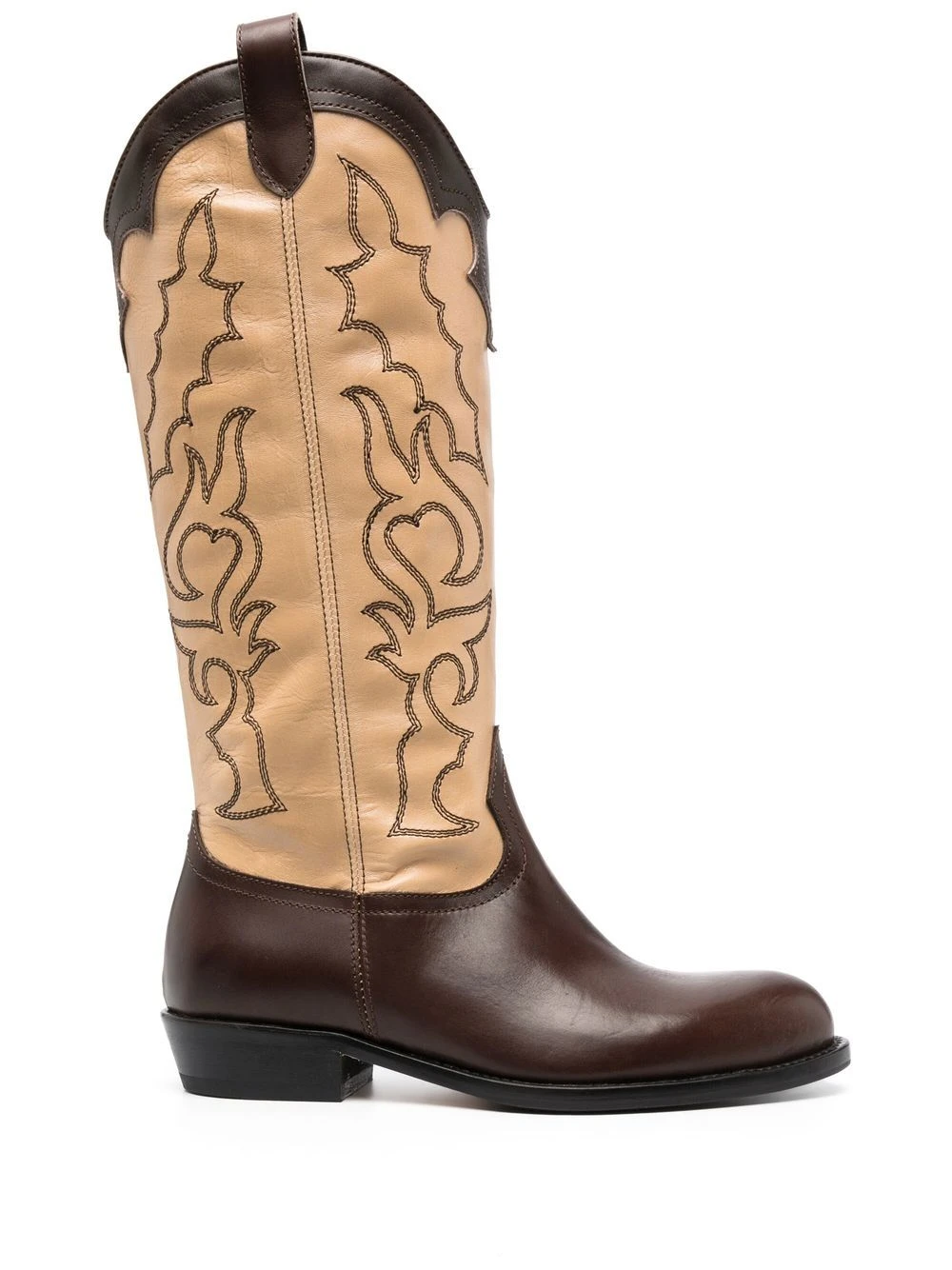 Børn Gallucci Kids Støvler I Læder Med Dekorative Syninger 1 Børn Gallucci Kids Støvler I Læder Med Dekorative Syninger