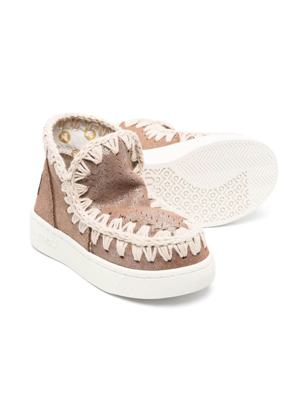 Børn Mou Kids Støvler Med Plateausål Og Rebdetalje 2 Børn Mou Kids Støvler Med Plateausål Og Rebdetalje - Billede 2