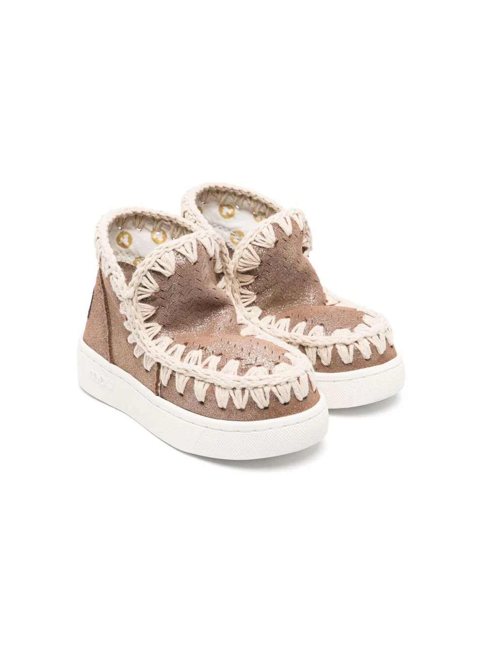 Børn Mou Kids Støvler Med Plateausål Og Rebdetalje 1 Børn Mou Kids Støvler Med Plateausål Og Rebdetalje