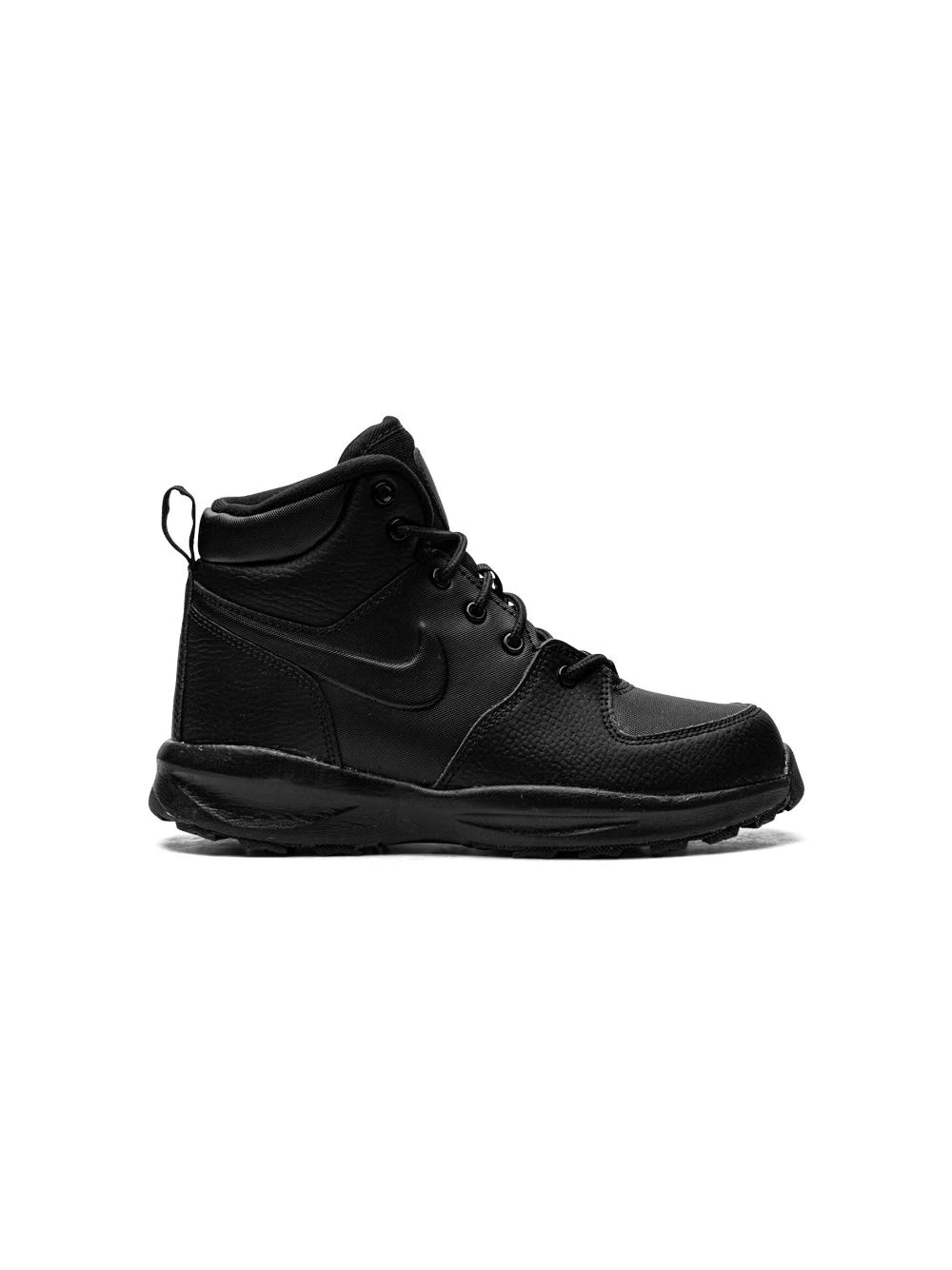 Børn Nike Kids Manoa 'Triple Black' Støvler I Læder 2 Børn Nike Kids Manoa 'Triple Black' Støvler I Læder - Billede 2