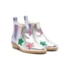 Børn Stella McCartney Kids Støvler Med Metallisk Finish Og Stjernetryk