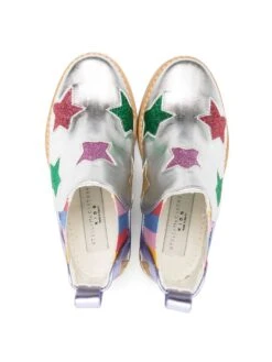 Børn Stella McCartney Kids Støvler Med Metallisk Finish Og Stjernetryk -Stella MC Butik 19908244 50676461 1000