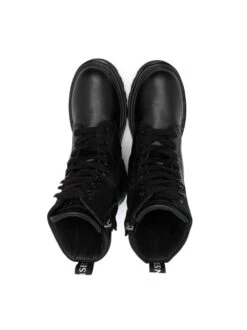 Børn TWINSET Kids 40mm Støvler I Læder Med Snøre -Stella MC Butik 20756860 50685140 1000