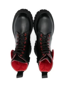 Børn Moschino Kids Combat-støvler Med Hjertemærke -Stella MC Butik 20843089 50700458 1000